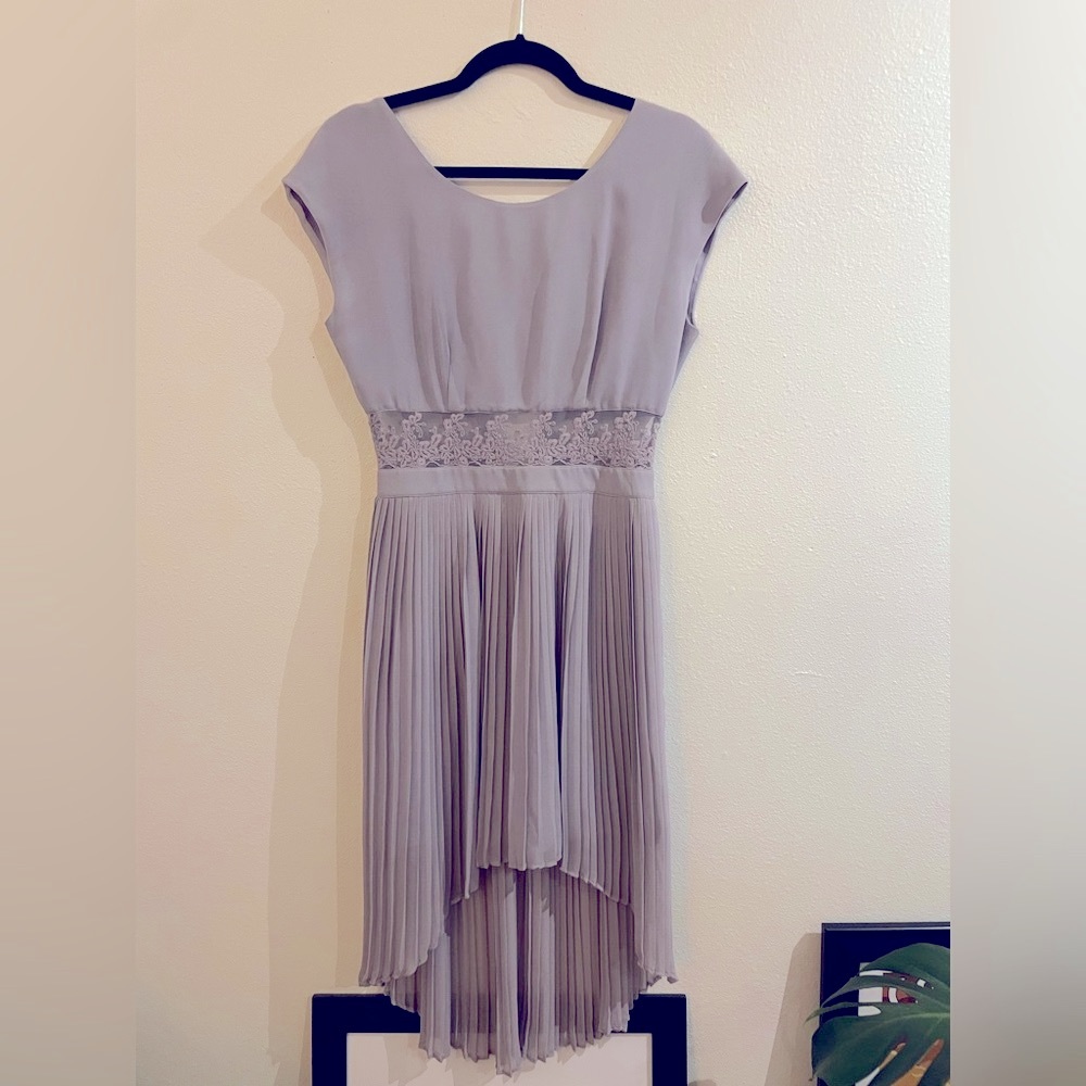 Light Purple high-low midi Kimchi Blue Dress